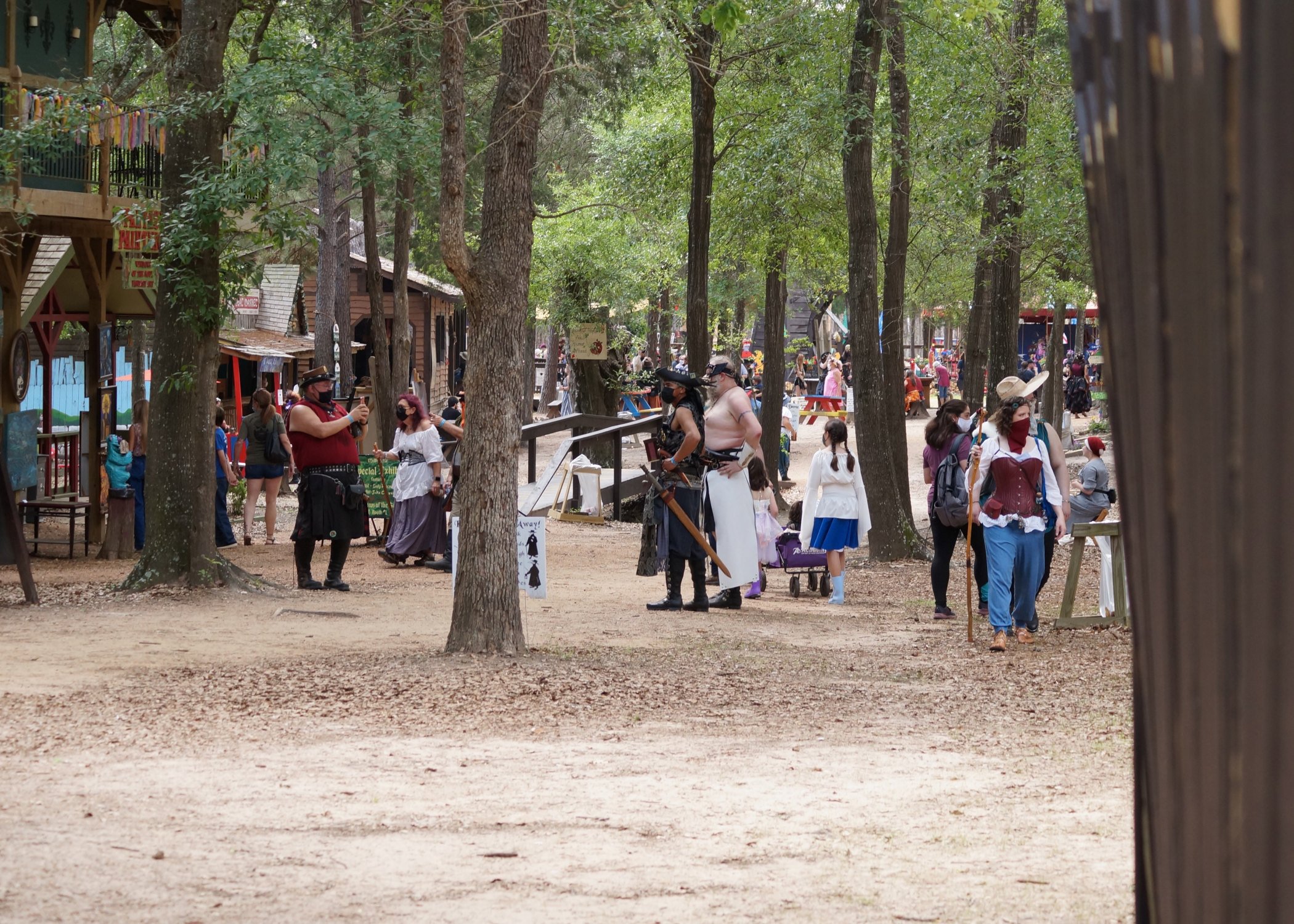 Inside the faire