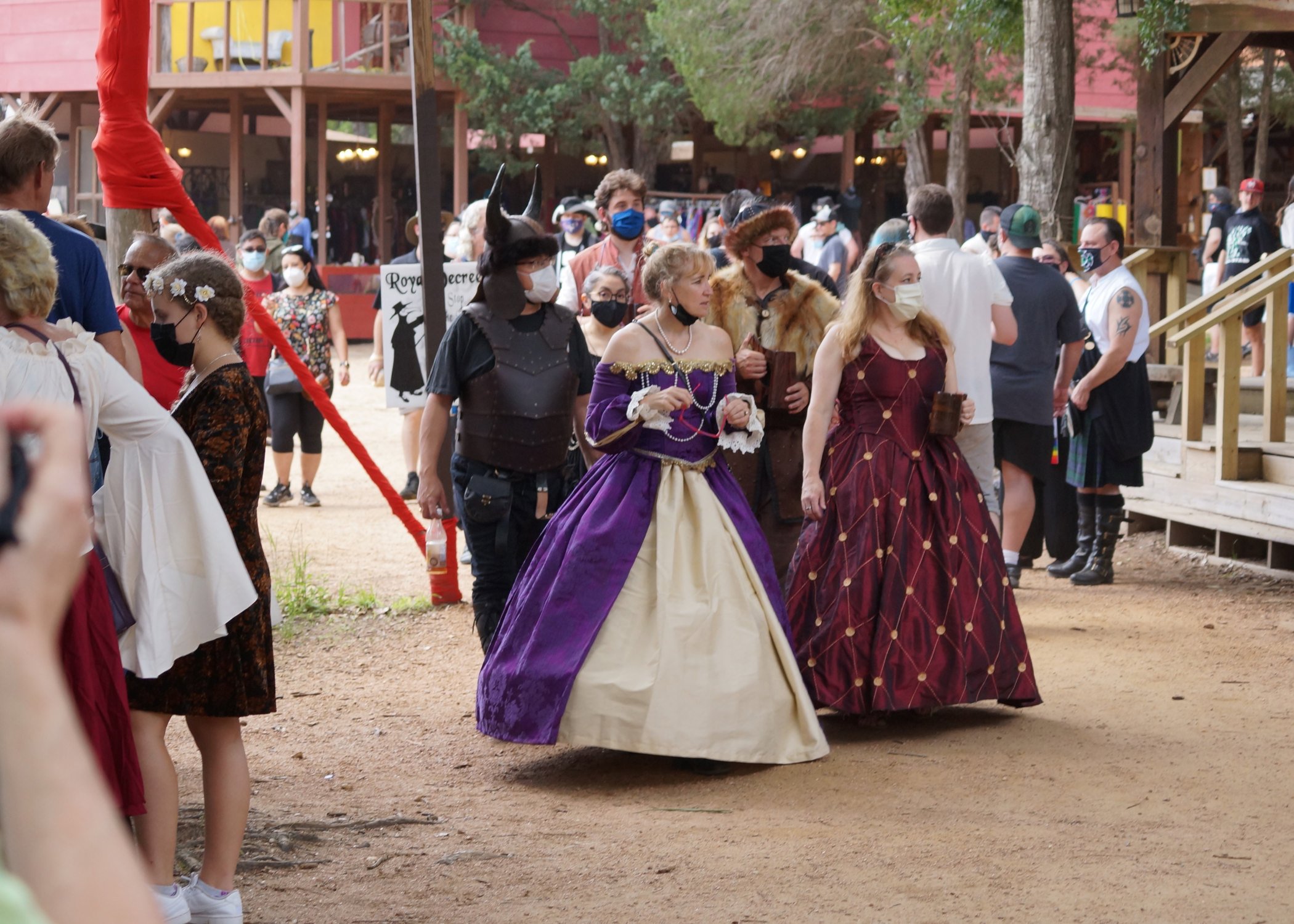 Inside the faire