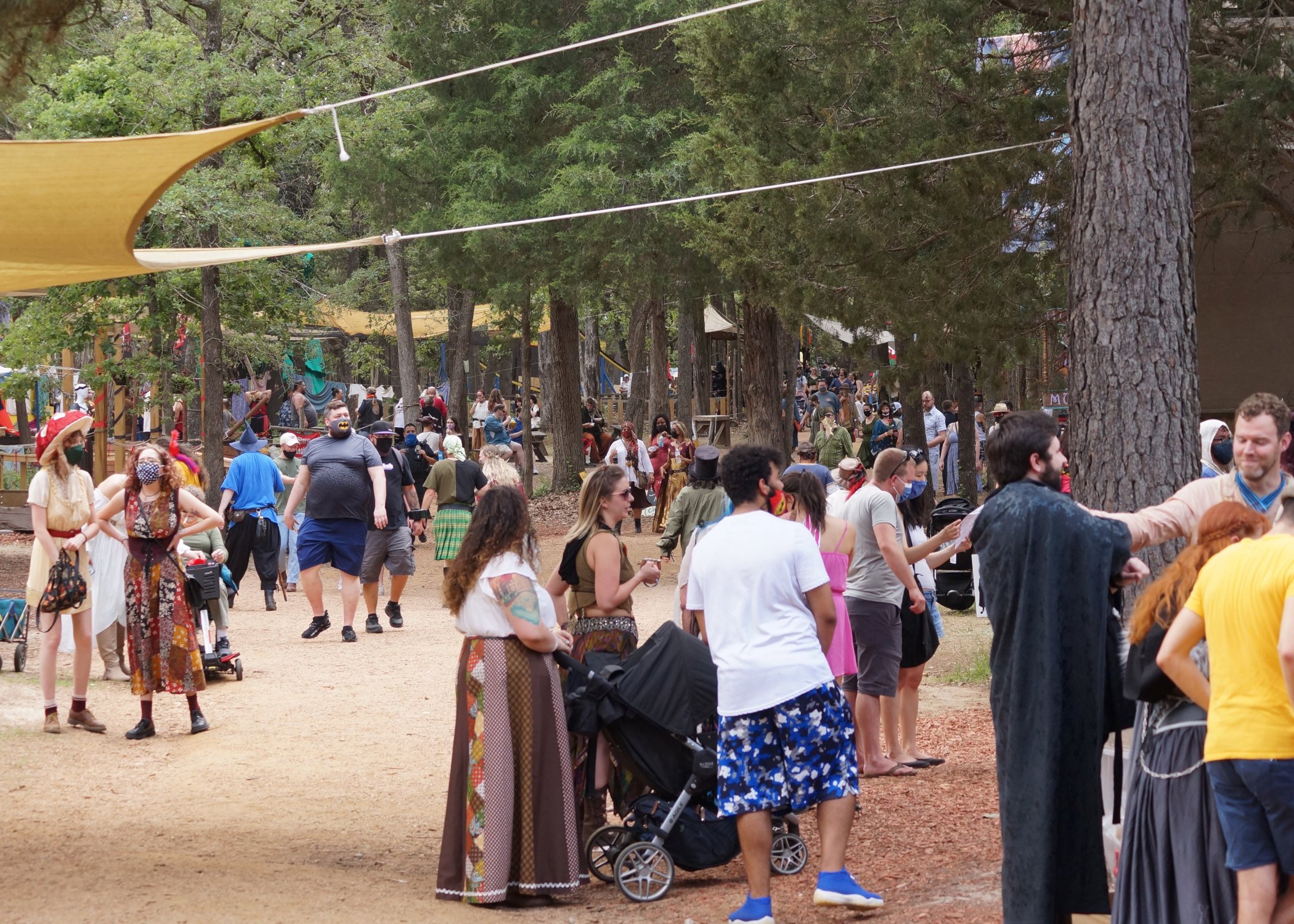 Inside the faire