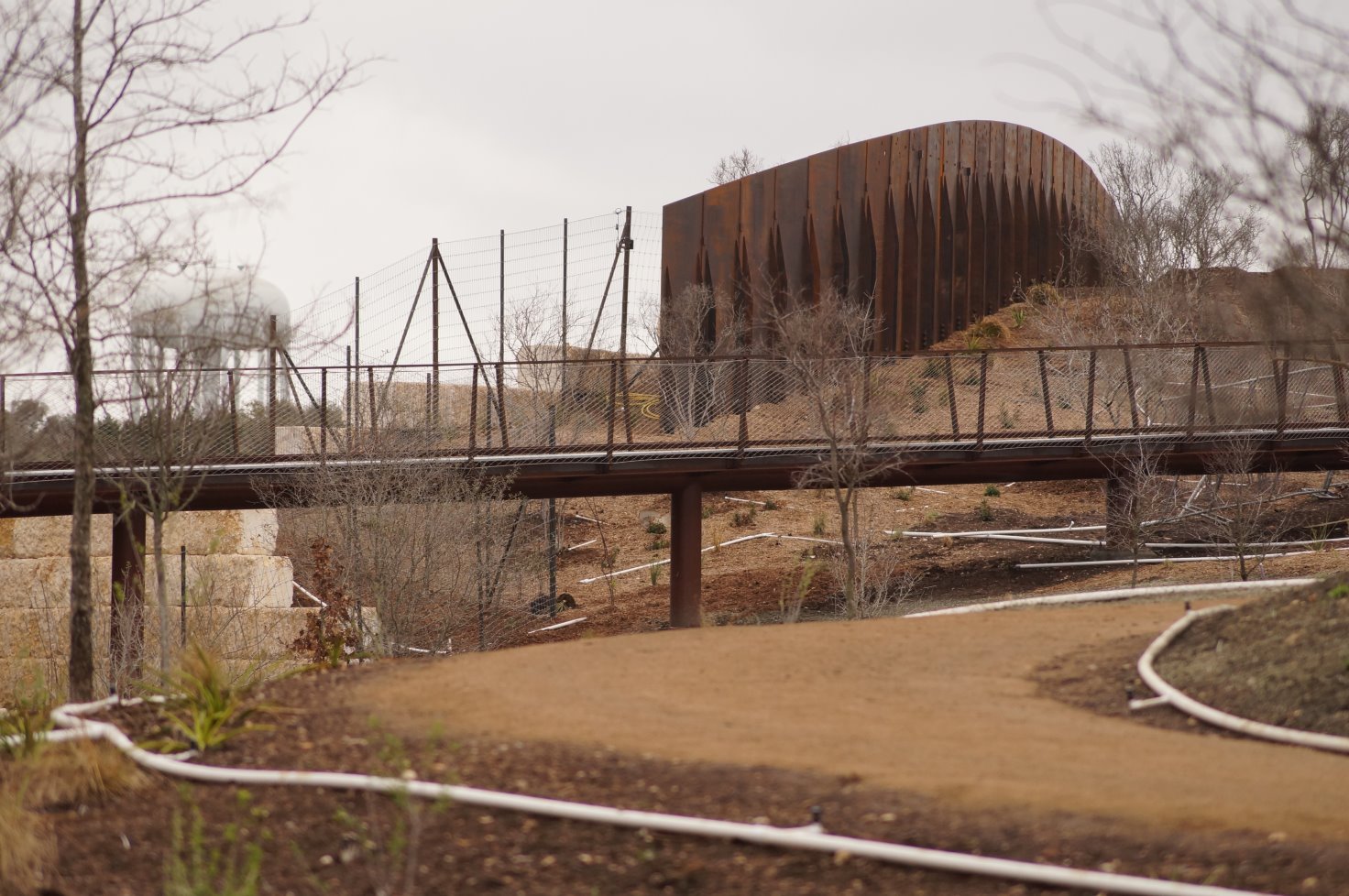 The Approach to the Tobin Land Bridge