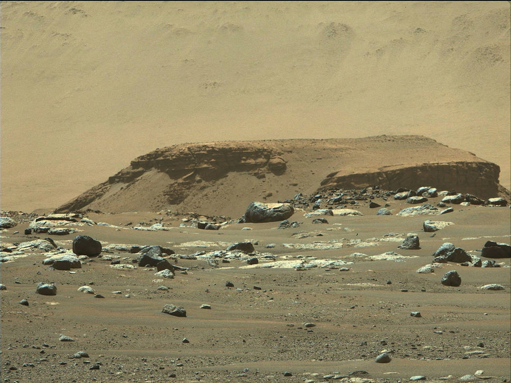 Perseverance sees a delta on Mars