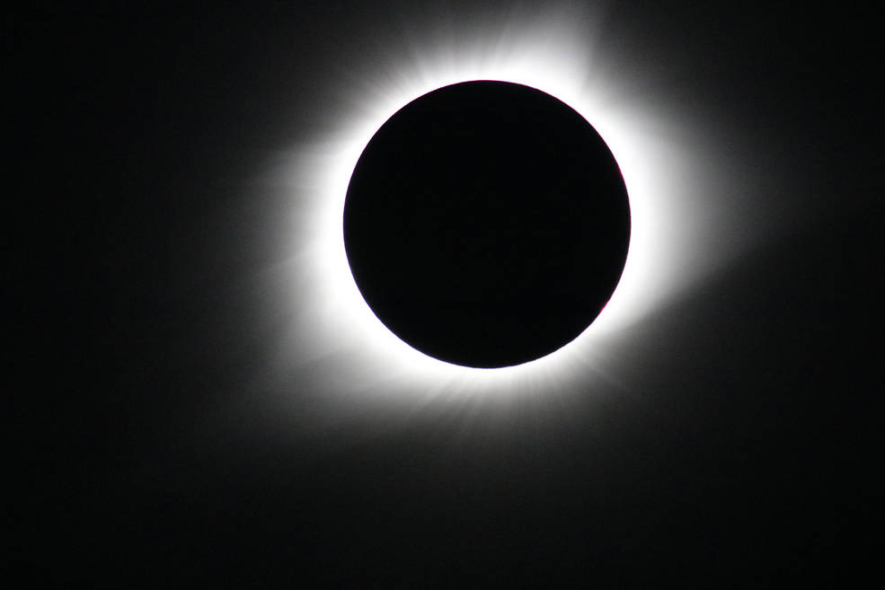 NASA's eclipse photo